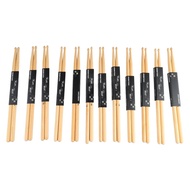 ☺7A Drumstick 7A Drum Stick 12 Pairs Maple Wood for Performance Rk