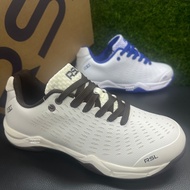 RSL Mens RX03 (Beige-Brown | White-Blue) Badminton Shoes | Court Shoes | Kasut Badminton - 100% Orig