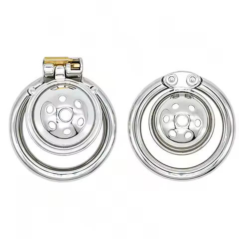Stainless Steel Nub Chastity Cages Sissy Gay Chastity Locks Male Locks Pseudo Sissy Chastity Device 