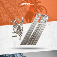 Nero-E Black 12g Spokes for Hub Motor EBikes