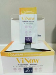 美國GNO ViNow維他命飲品【袋裝】【20包／一盒】檸檬口味