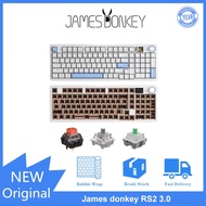 James donkey RS2 3.0 wireless mechanical keyboard Gasket Pro Shockproof Structure Bluetooth hot plug