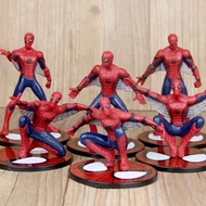 [Ready Stock] Avengers Extraordinary Spiderman Figure Model Cake Decoration Doll Doll Decoration Boy