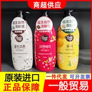 ST/🌟South Korea Imported Aekyung Shower Gel Female Fragrance Nourishing Fragrance Family Pack Partner Shower Gel Origina