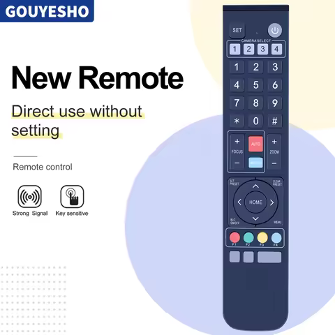 New IR Remote Control Camera video for Avonic ikan IR OTTICA PTZ Camera JIMCOM Boom Marshall AVMATRI