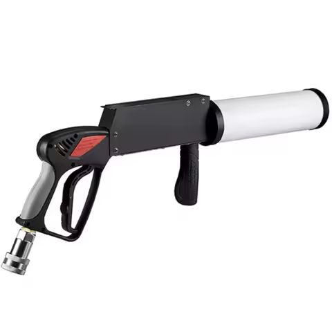 DJ carbon dioxide air column gun LED handheld air column gun night special effects CO2 air column