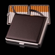 Korek Api Unik Dan Keren - Wadah kotak rokok kulit hitam penyimpanan rokok kualitas tinggi bingkai l
