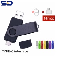 ♞✙ TYPE C USB Flash Drive OTG Pen Drive 1TB 2TB USB Stick 2 in 1 High Speed Pendrive External Storage Memory Stick Gift Keychain