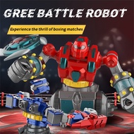 Fighting Robot Toy 2-Pack – RC Battle Bots That Fight Each Other with Lights & Sound for Kids 6-12