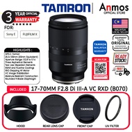 Tamron 17-70mm F2.8 DI III VC RXD FOR SONY AND FUJIFILM APSC BODY (TAMRON MALAYSIA SET)