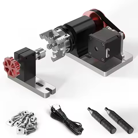 CNC 4th Axis Rotary Axis for TTC450 PRO CNC Milling Machine 3-Jaw Chuck Structure Rotary Axis Clamp