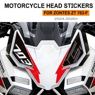 For Zontes ZT703-F ZT-703F ZT 703F 703 F Adventure Front Stickers Kits Motorcycle Accesories Protect