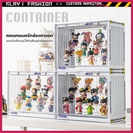 Model Box Showcase Superimposed Magnetic Suction Door With Led Light Transparent Acrylic