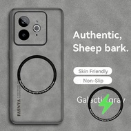 For Realme GT 7 Pro Racing Leather Shockproof Case For Realme GT7 Pro Racing Magnetic Wireless Charg