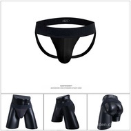 < Marketing Style Real Shot > Men's Embossed Double Thong Ice Silk Sexy Party Thong Men's Breathable