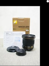 Nikon AF-S NIKKOR 20mm F1.8G ED 廣角定焦鏡頭 公司貨