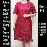MERAH 4L dress 444 red