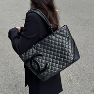 （軟糯糯🤤） Chanel “so black” 康朋 托特包 專櫃23萬！