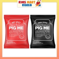 Pig Me Collagen Pop Crispy Fried Pork Rind Skin Snack Keto Snack Korean Snack 0% Sugar 0% Carbohydrate (Hot Spicy, Whole Pepper) 30g x 8pcs
