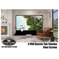 120 INCHES, VIVIDSTORM Motorized Floor Rising Projection Screen ALR for UST projector