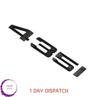 435i MATT BLACK REAR BOOT LID TRUNK BADGE EMBLEM LETTERING FOR BMW 4 SERIES