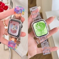 Clear Summer Strap+Case For Huawei Watch Fit 4 Strap And Huawei Watch fit 4 pro Case Plastic Huawei 