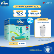 Sữa Bột Friso Gold 4 Hộp Giấy 2KG (cho trẻ từ 2-6 tuổi)