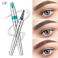 QIC Natural Wild Bifurcated Liquid Eyebrow Pencil Waterproof Sweat-Resistant Non-Smudge Four-Claw Ey