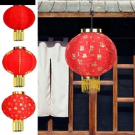 MXFASHION Festive Lantern, Waterproof Chinese Chinese Lantern, Creative Round Red Hanging Traditiona