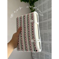 Knot and co. | Book sleeve | Book cover | Handmade knitted tulip (PO)