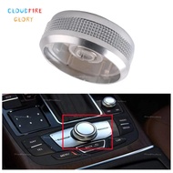 CloudFireGlory 4G0919069 MMI Multi Media Rotary Knob Main Menu Panel Switch Cover Cap For Audi A6 Al