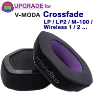 Misodiko อะไหล่แผ่นรองหูอัปเกรด V-MODA สำหรับ Crossfade LP / LP2/M-100/ไร้สาย1 & 2