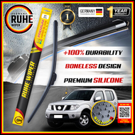 Ruhe Wiper Nissan Navara 2005 - New Present Original High Quality Soft Silicone Car Wiper Silicon Ke