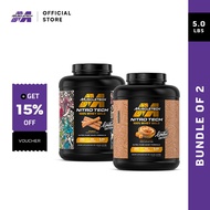 [Bundle of 2] MuscleTech NitroTech 100% Whey Gold (5lbs) (2 x 5lbs) Whey Protein
