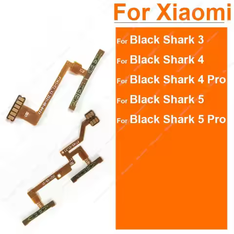 For Xiaomi BlackShark Black Shark 3 4 4Pro 5 5Pro Up Down Press Sensor Flex Cable Sensor of Pressure