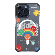 HI-SHIELD Stylish Magsafe Shockproof Case รุ่น Happy Smile6 [iPhone1615Pro/Pro Max14Pro/Pro Max] - เ