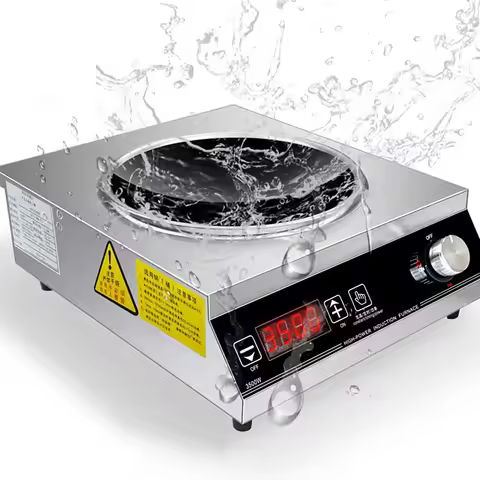 3500W Commercial Induction Cooker Electric Hob Concave Cooking Machine High Power Stir-fried Restaur