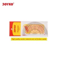 Acrylic Ruler Joyko RL-ACP Protractor Joyko 180 (1 pack 25 pcs)
