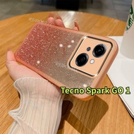 Case Tecno Spark GO 1 / Spark Go 1S 2024 Luxury Glitter Casing Tecno Spark GO1 Spark Go 1 S SparkGO1