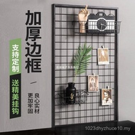 Grid Wall Hanging Mesh Frame Kindergarten Shelf Bold Display Shelf Iron Grid Shelf Iron Art Photo Wa