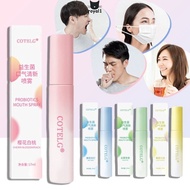【COD】Probiotic Breath Refreshener White Peach Mint Strong Cool Halitosis Oral Spray Portable Oral Care ♥Lovely Makeup Room