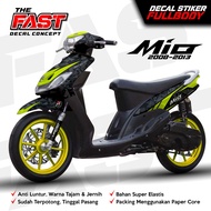 TERBARU Decal Mio Smile Full Body Stiker Mio Smile Full Body Racing Custom Striping Yamaha Mio Smile