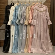 Raya Shimmer Dress Shimmer Dress with Lace Mix