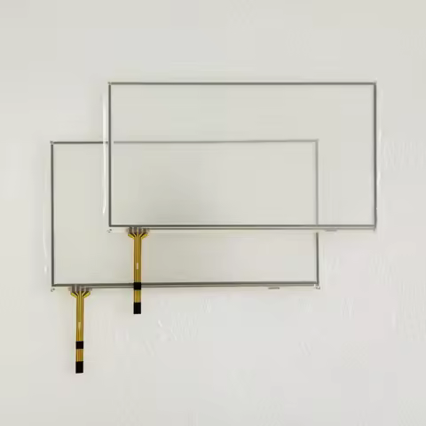 7 Inch 8 Pins Glass Touch Screen Panel Digitizer Lens Sensor For Nissan 2018-2024 Kicks Versa Car Ra