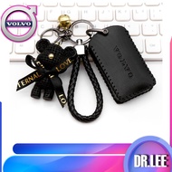 [READY] VOLVO EX30 Leather Key Case volvo ex30 Cartoon Key Case Car Smart Key Case Braided Hand Stra