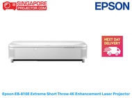 Epson EB-810E Extreme Short Throw 4K Enhancement Laser Projector