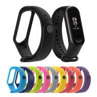 Xiaomi Mi Band 4 Band 3 Replacement Strap Mi Band Colorful Silicone Strap Tali Jam Mi Band Amazing S