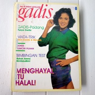 Bundel Majalah GADIS No. 8, 9, 10, 12, 13, 14 Tahun 1988 RARE ITEM