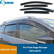 Car Window Deflector For Ford kuga Escape 2013 2014 2015 2016 2017 2018 2019 Weathershield Side Window Visor WindShield
