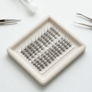 Natural Lightweight Top Eyelashes for Daily & Photo Shoots, Enlarge & Enhance Eyes